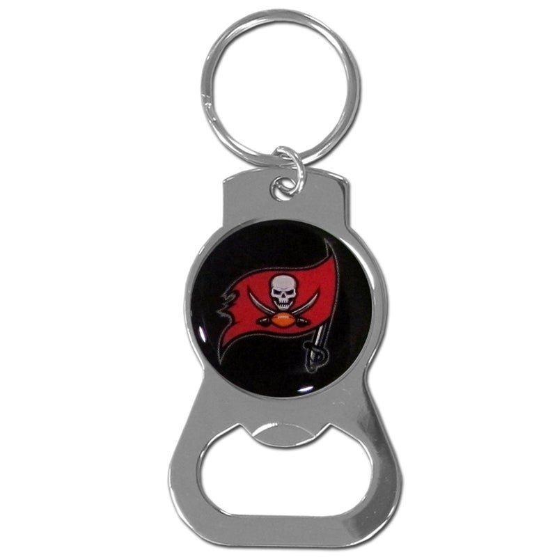 Siskiyou NFL Siskiyou Sports Fan Shop Tampa Bay Buccaneers Bottle Opener Key Chain One Size Team Color - Image 1